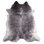 Faux Cowhide Black & White Brindle 5x6.5 Rug