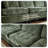 8-Piece Chenille Sleeper Sectional Corner Couch Modular Sofa Bed with Storage Ottoman-2139768591-2140757531