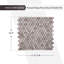 12.3" x 11.3" Wood Penny Round Mosaic Wall & Floor Tile