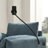 Chenille Armchair With Ottoman-541482797