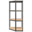 Saxon 40cm W Plastic Shelving Unit-1181983415