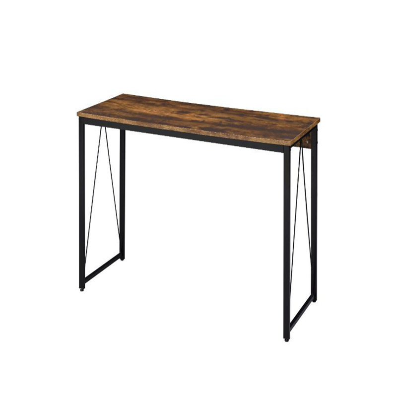 Bureau d'écriture Fey, H 28 po x l 47 po x P 18 po, Brun