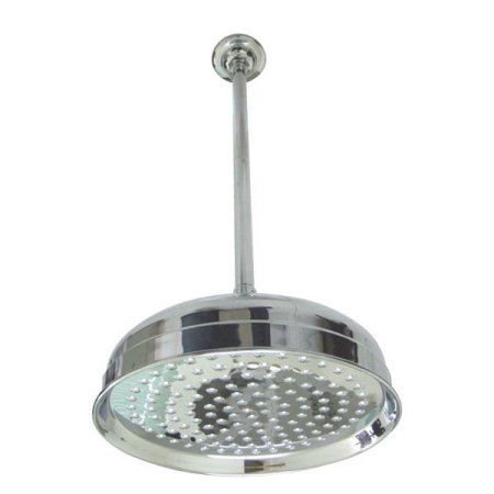 Victorian Rain Fixed Shower Head, Polished Chrome