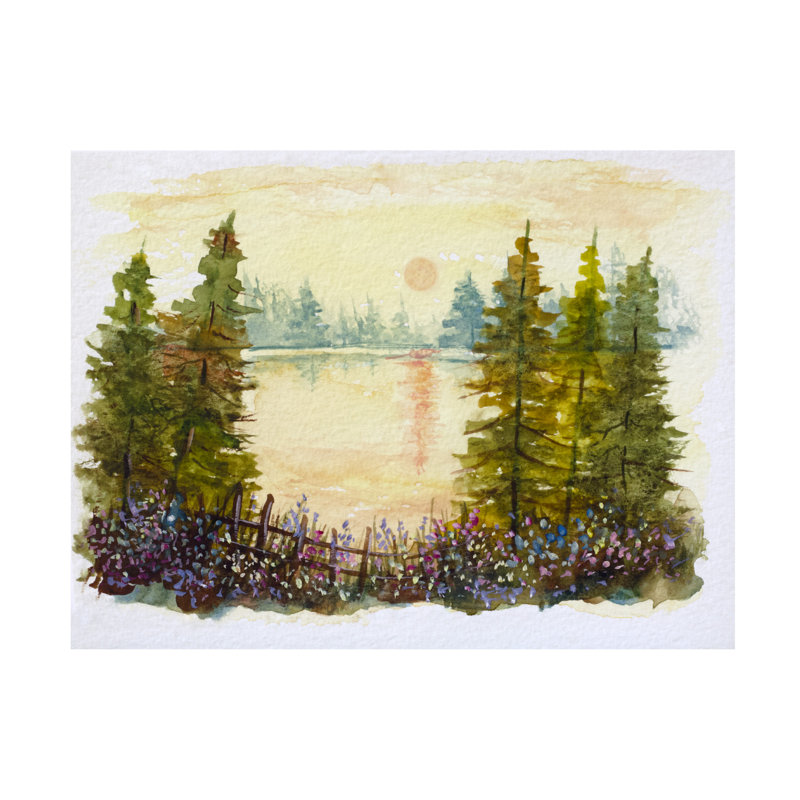 Art floral sur toile Michelle Faber, H 18 po x l 24 po