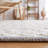 Jacques Hand Woven Wool/Cotton Southwestern Rug in Gray/Ivory-523777201