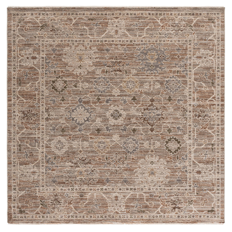 Crystal 310 Performance Oriental Rug, Square 6'-7