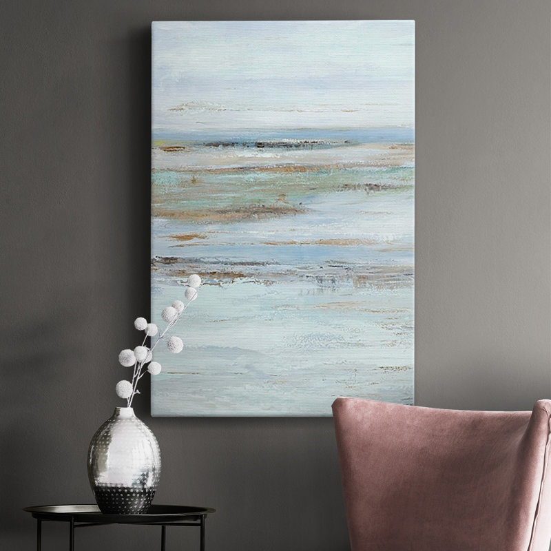 «Mute Misty Marsh I», reproduction sur toile, H 18 po x l 12 po x P 1 po