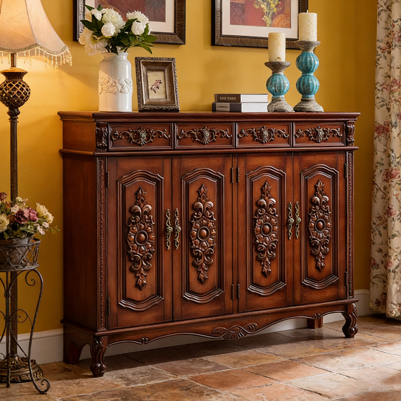 Banc de rangement en bois manufacturé brun