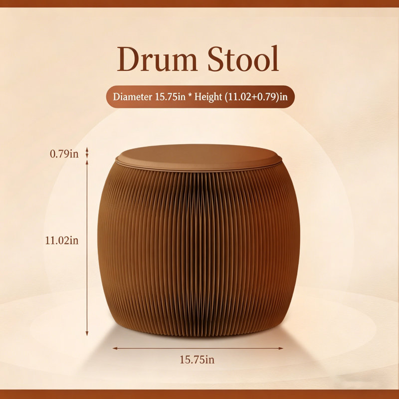 Tabouret pliant portatif en nid d'abeille 660Lbs