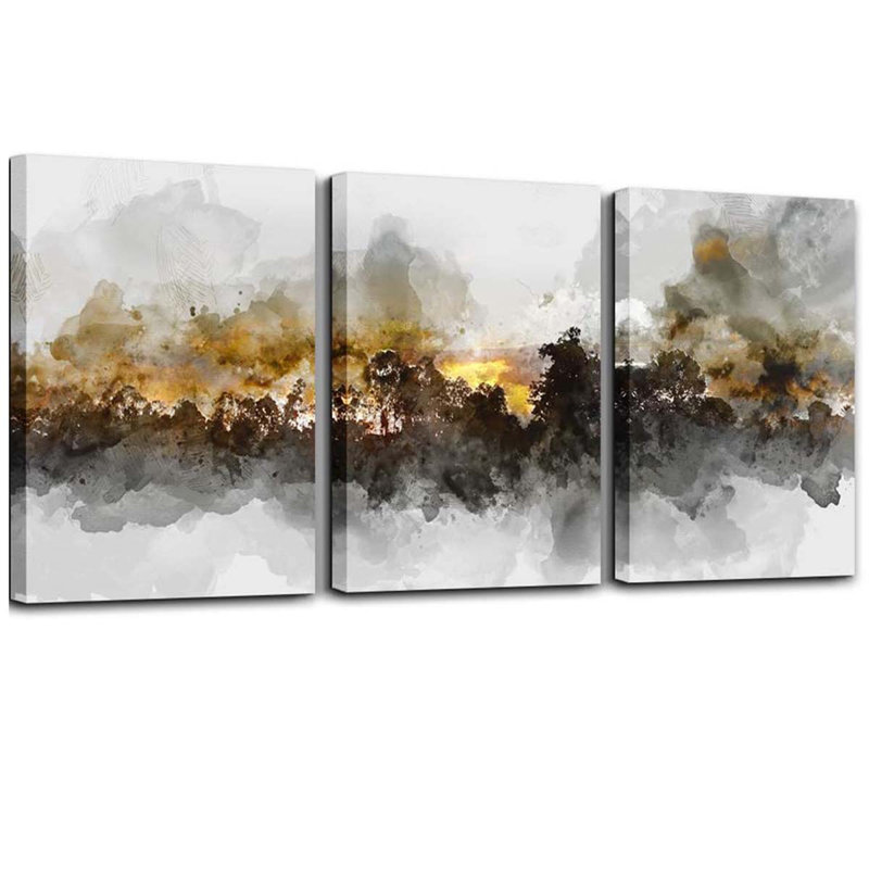 3 Piece Wrapped Canvas Print