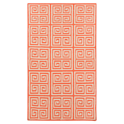 Reegan Flatweave Wool Geometric Indoor Rug