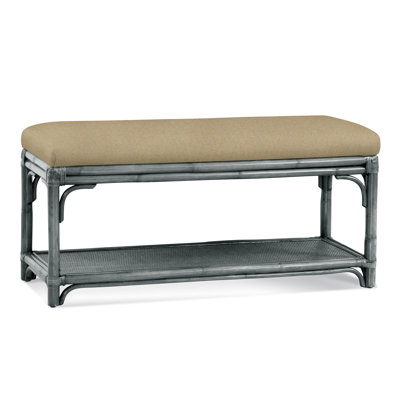 Banc de rangement en osier Summer Retreat