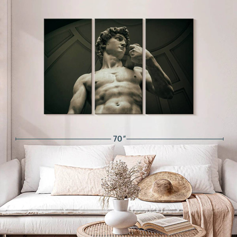 Leisha Michaelangelo, David à Florence I, H 32 po x l 50 po