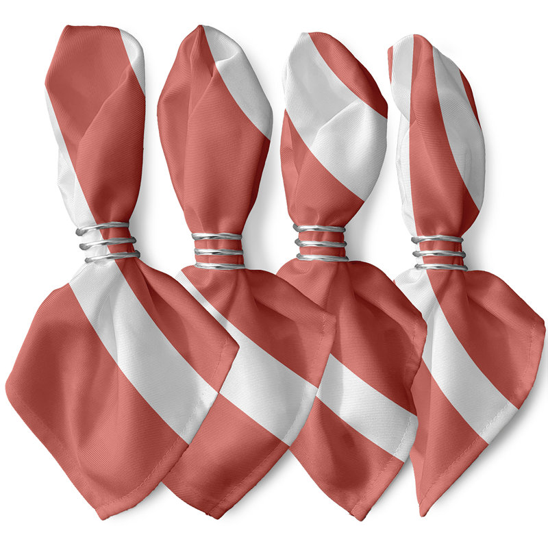 Ensemble de serviettes 4 pièces Woodmont, L 18 po x L 18 po, Semence