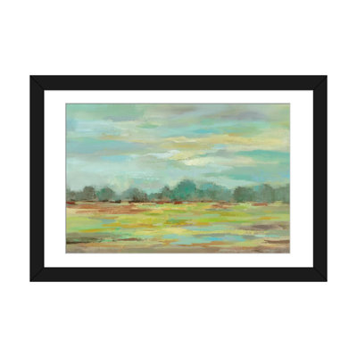 Teal Forest by Silvia Vassileva - Wrapped Canvas Painting