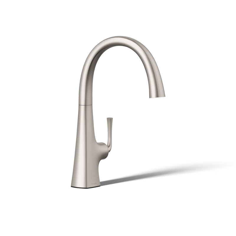 Graze Bar Swing Spout, Vibrant Stainless