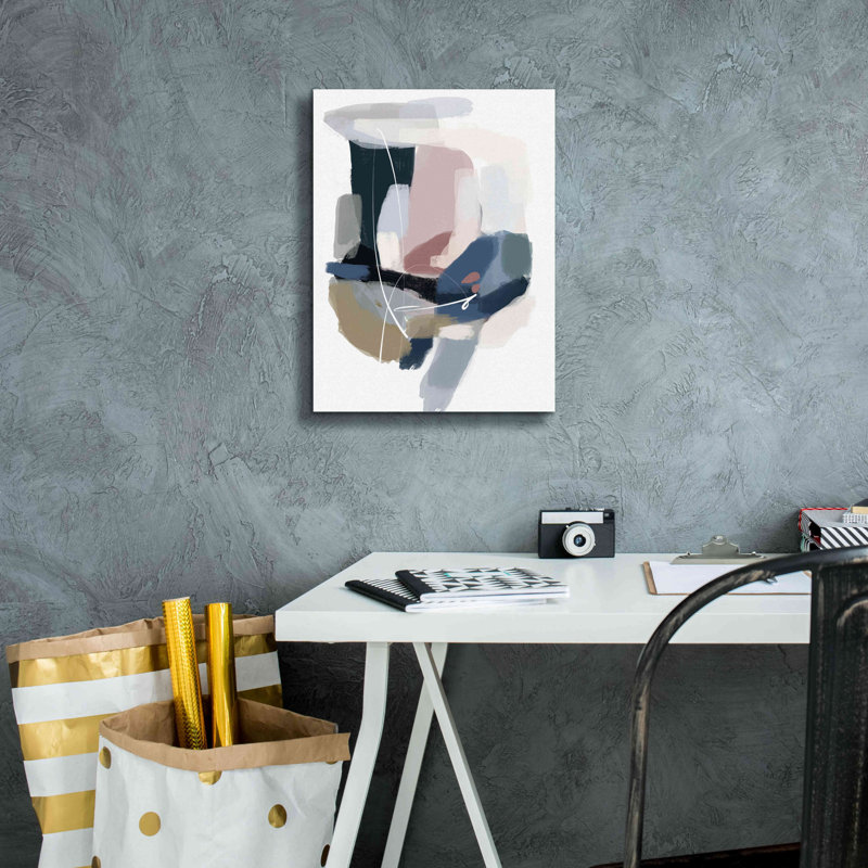 "Intuitive 4" par Christov Art, H 16 po x l 12 po