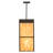 4 - Light Brown Shaded Pendant