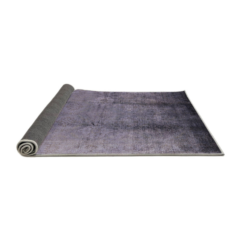 Tapis oriental mauve / brun Hymel, Rond 5 pi