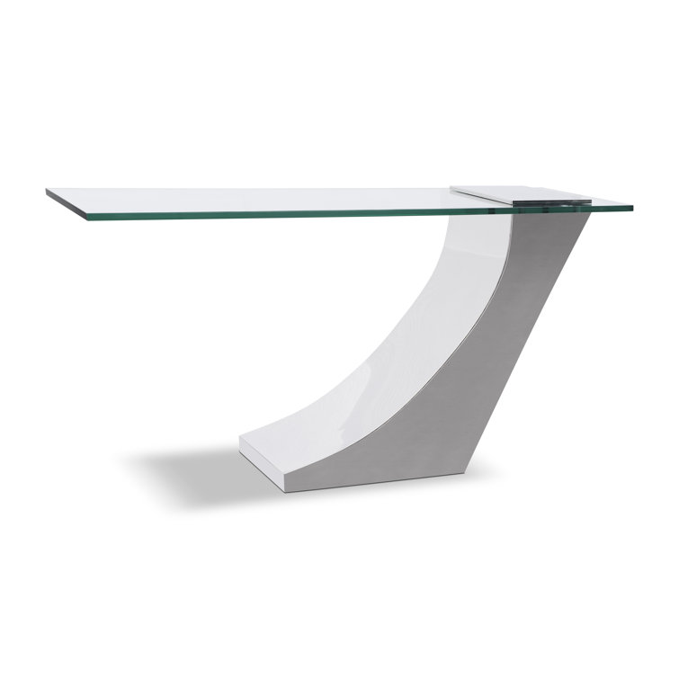 Clasp 3 - Piece Glass Top Living Room Table Set
