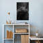Leopard Resting Gaze Abstract Contemporary Landscape Nature Wall Art Print-868004156