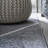 Mandrel Minimalist Diamond Trellis Light Gray/White Rug-1967726429