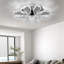 Ventilateur de plafond avec lumières DEL Liel