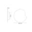 Phoenicis LED Flush Mounted Sconce