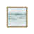 Cadre ouvert en angle, or poli