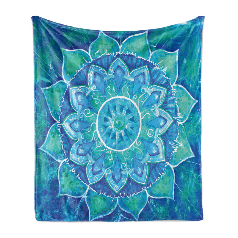 Hand Woven Throw Blanket, 70" x 90"