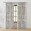 Ensemble de 2 rideaux occultant en coton Cascade Wave-45687501