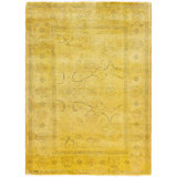 Overdyed One-of-a-Kind 4' 2" X 5' 9" Hand Knotted Area Rug