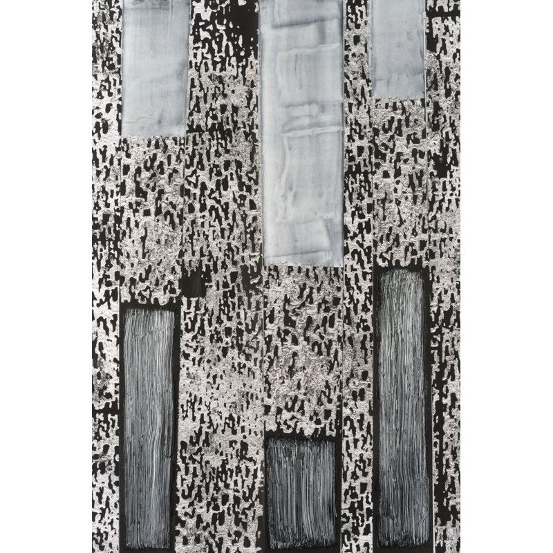 Silver Parcels I by Vanna Lam - Wrapped Canvas Print, 46 cm H x 30 cm W