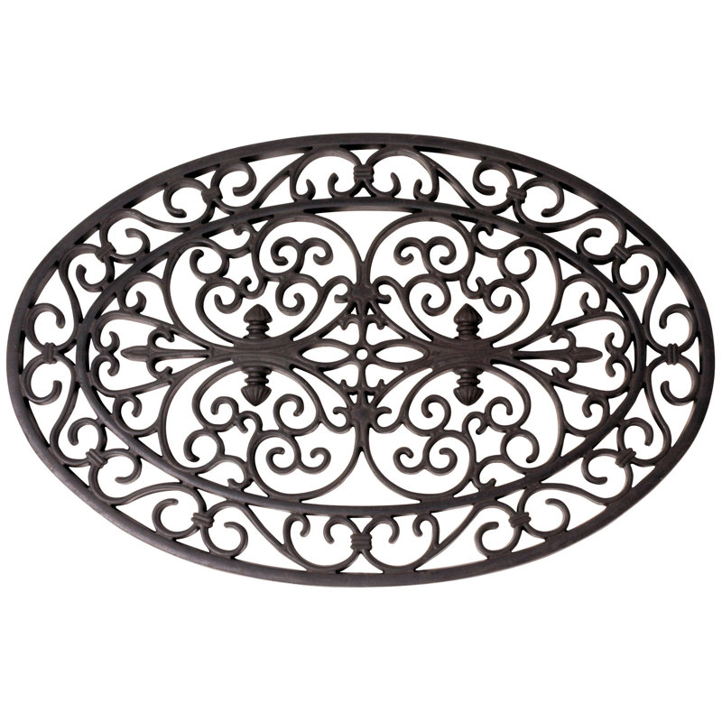 Oval Rubber Doormat