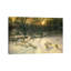 Bakerhill The Shortening Winter's Day Is Near A Close by Joseph Farquharson - Painting on Canvas-1657022351-1661371197