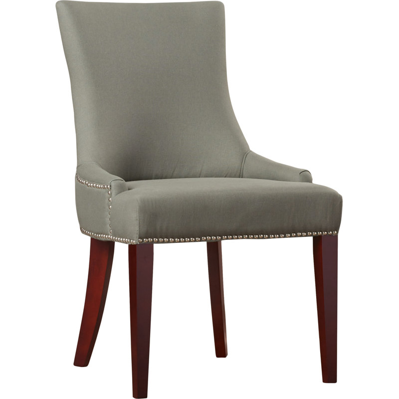 Abby 16.7'' H Upholstered Side Chair, Sea Mist