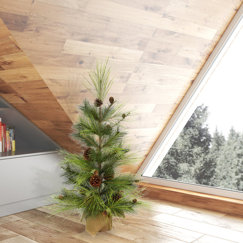 4' H Artificial Pine Christmas Tree