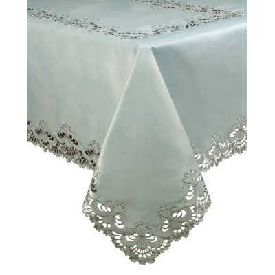 Creola Collection Table Toppers with European Embroidery Elegant Placemats for Christmas Table Decor