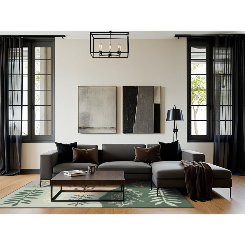 Canopy Calm Rug, Square 5'
