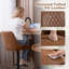 Upholstered Adjustable Height Counter Stool-983567170