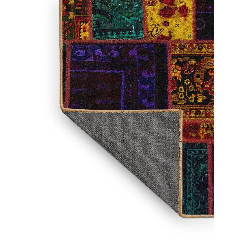 Abstract Indoor Rug, Rectangle 8' x 12'