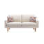 Ensemble de canapé et chaise en lin avec 2 coussins décoratifs-512271516