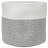 vidaXL Storage Basket 100% Cotton Medium Collapsible-1937544827