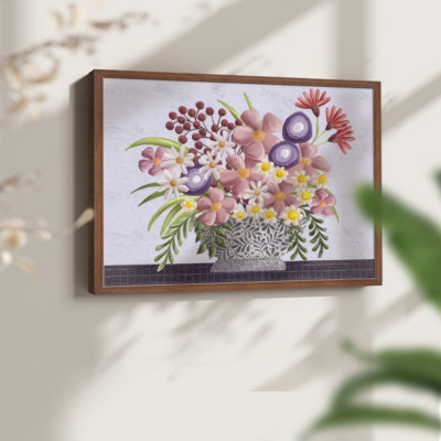 «Snappy Bouquet II», reproduction encadrée