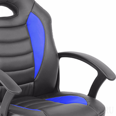 Fauteuil de jeu pour enfants et roulettes pour enfants, bleu