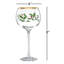 Holiday Balloon 16 oz. Red Wine Glass