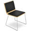 Chaise de salle d'attente avec structure en métal Sawyer-721796465