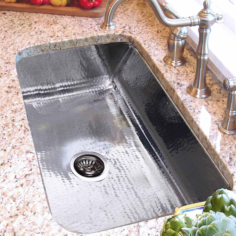 32'' L Stainless Steel Single Basin Kitchen Sink