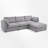 4 - Piece Upholstered Sectional-1787170382