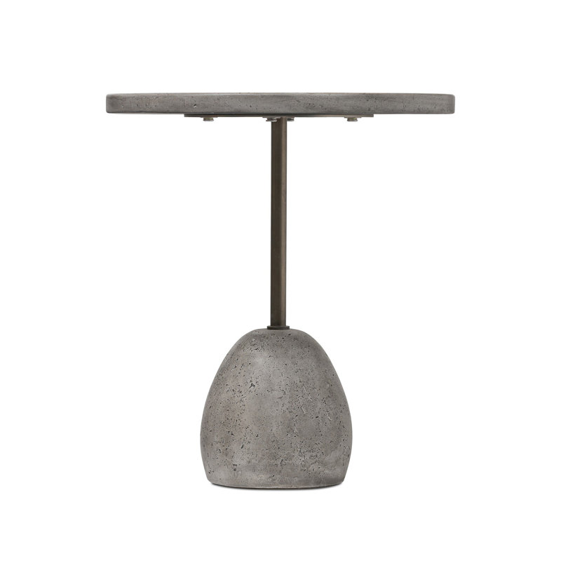 EMENS Outdoor Round Side Table